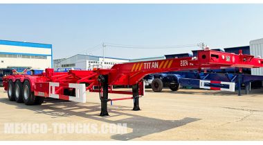 3 Axle 40 Ft Container Chassis will be Shipped to Mexico