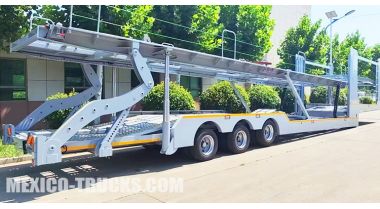 3 Axle Car Hauler Trailer will be Sent to Mexico