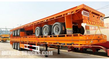 Extendable Flatbed Trailer will be Shipped to Mexico
