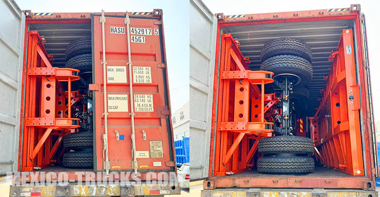 3 Axle Flatbed Truck Trailer for Sale in Manzanillo Mexico