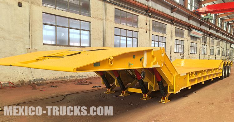 3 Axle Folding Gooseneck Trailer for Sale in Mexico