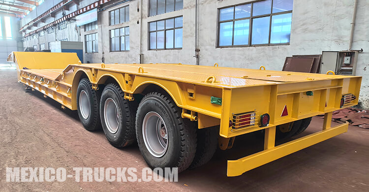 3 Axle Folding Gooseneck Trailer for Sale in Mexico
