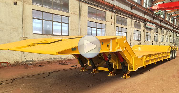 3 Axle Folding Gooseneck Trailer for Sale in Mexico