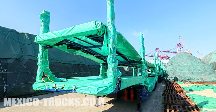 Double Deck Car Hauler Trailer for Sale in Mexico