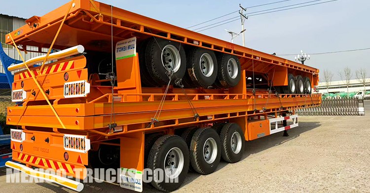 Extendable Flatbed Trailer for Sale in Mexico