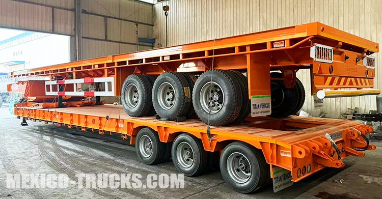 Extendable Flatbed Trailer for Sale in Mexico