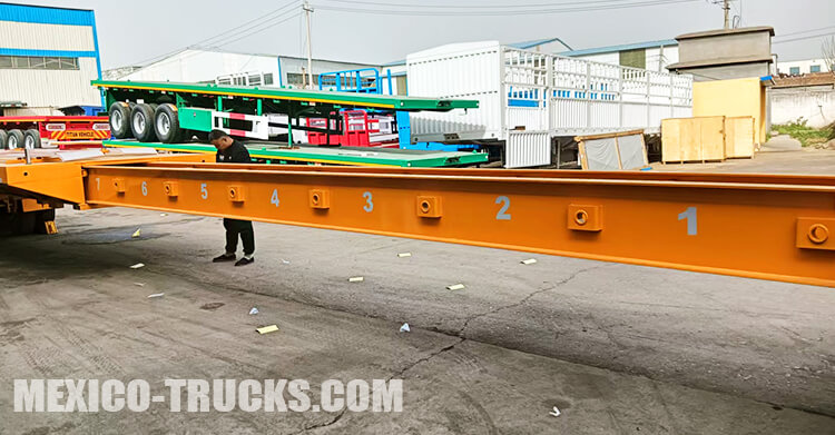 Extendable Flatbed Trailer for Sale in Mexico