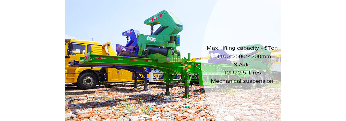 Container Side Loader for Sale in Mexico | Container Side Lifter Trailer for Sale in Mexico