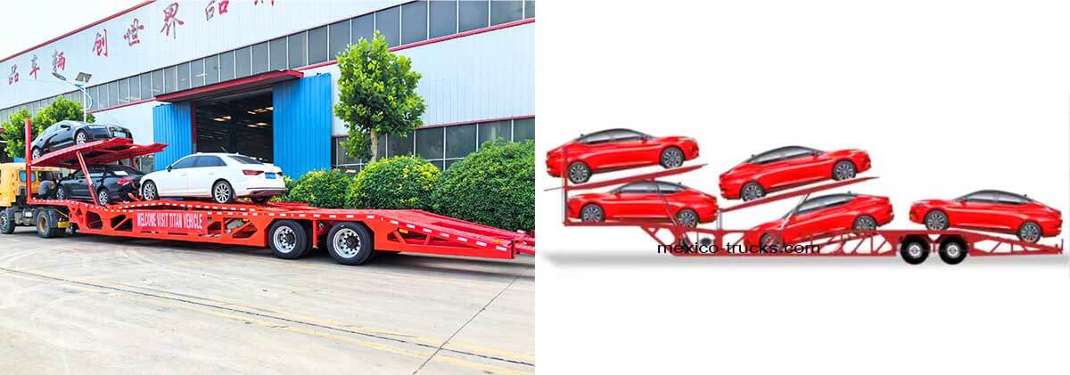 5 Car Carrier Trailer for Sale in Mexico