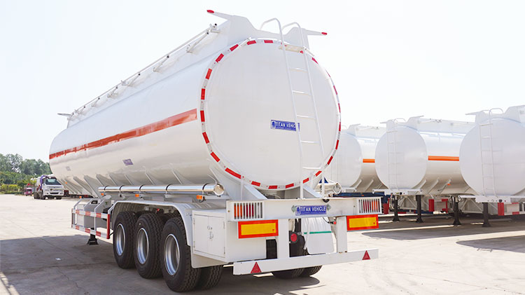 45m³ 3 Compartments Fuel Tanker Semi Trailer - 3 Axle Fuel Tanker for Sale in Mexico