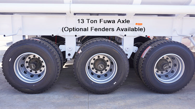 50m³ 5 Compartments 3 Axle Petrol Tanker for Sale Price in Mexico