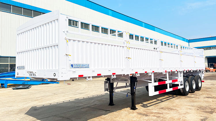 3 Axle Fence Trailer - Livestock Trailer for Sale in Mexico