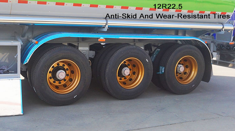 3 Axle Semi Trailer Fuel Tanker - Diesel Fuel Trailer for Sale in Mexico