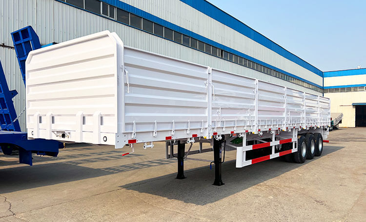 3 Axle Side Wall Trailer - Grain Trailer for Sale in Mexico