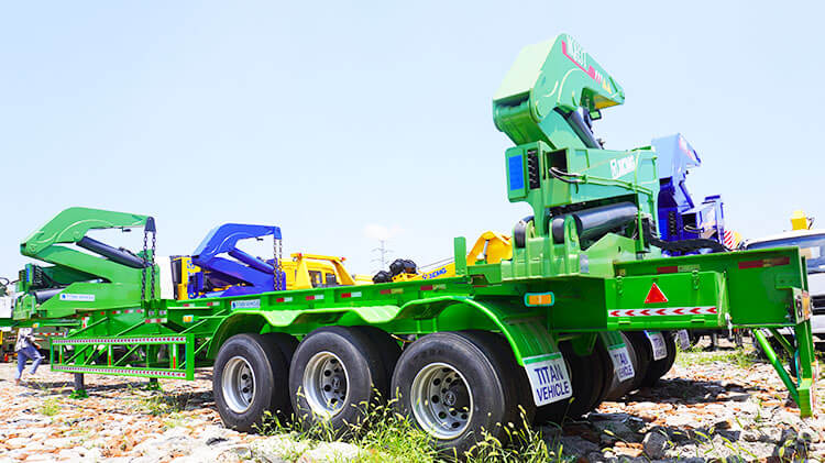 20 Ft 40 Ft Side Lift Trailer - Side Lifter Trailer for Sale in Mexico