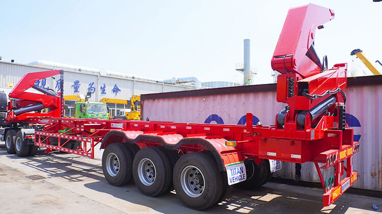 3 Axle Sideloader Trailer - Container Side Loader for Sale in Mexico