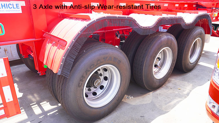 3 Axle Sideloader Trailer - Container Side Loader for Sale in Mexico