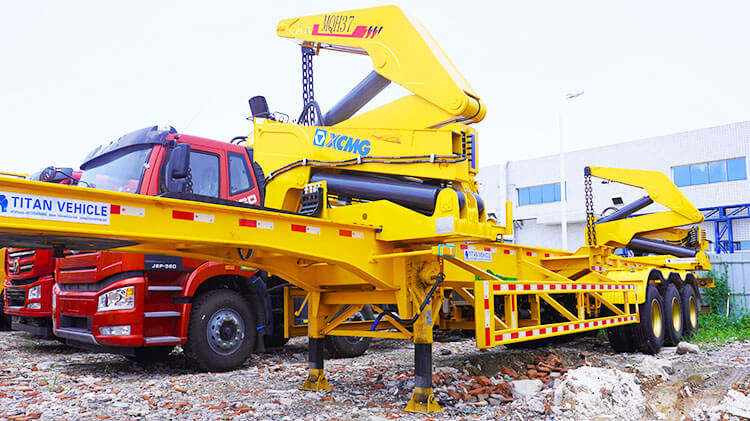 3 Axle 20 Ft 40 Ft Container Side Lifter for Sale in Manzanillo Mexico