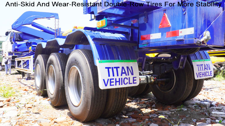Swing Lift Trailer - 40 Ft Container Side Loader Trailer for Sale in Mexico
