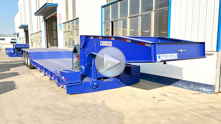 3 Axle Lowboy Trailer | Removable Gooseneck Trailer for Sale in Mexico