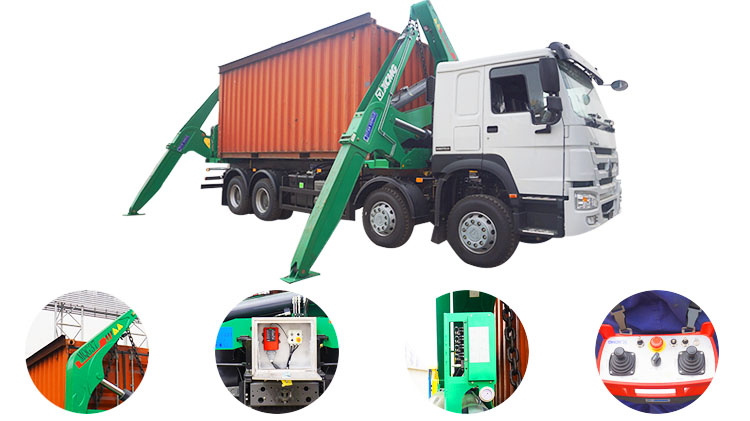 Container Loading Trailer - Side Lifter Truck for Sale in Mexico