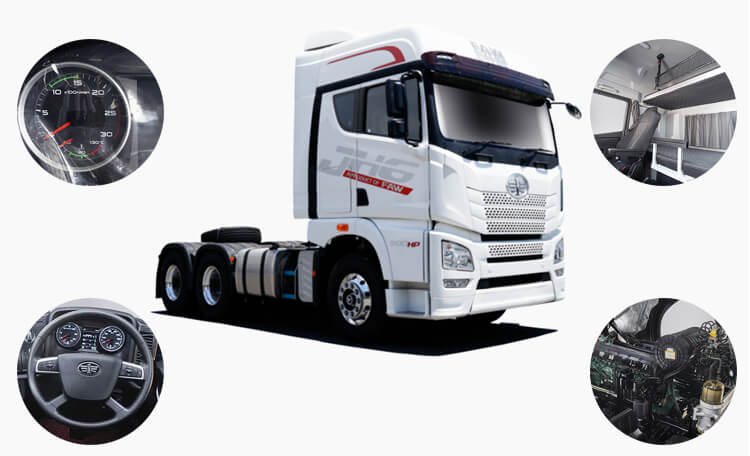 Faw Truck JH6 500 HP Tractor Trucks for Sale Price in Mexico