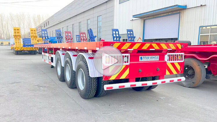 Flatbed Trailer Sizes - Semi Truck Flatbed Trailer for Sale in Mexico