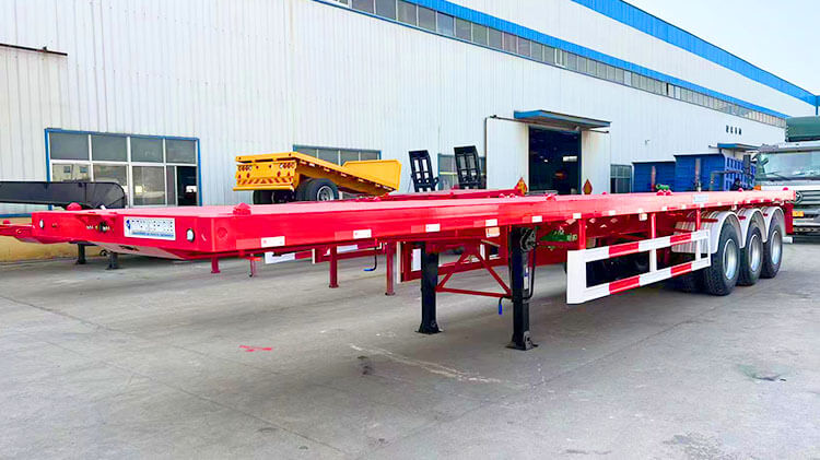 Flatbed Trailer Sizes - Semi Truck Flatbed Trailer for Sale in Mexico