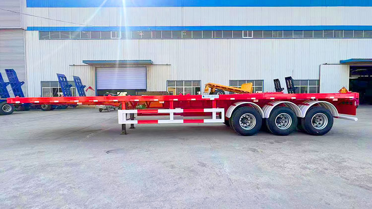 Flatbed Trailer Sizes - Semi Truck Flatbed Trailer for Sale in Mexico