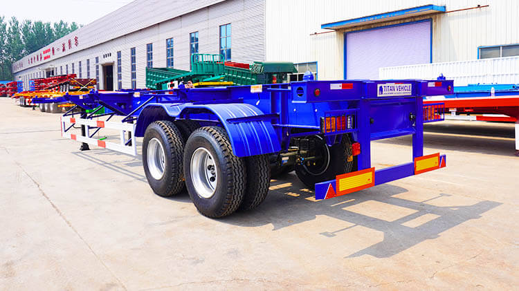 Skel Trailer | 40 Foot Shipping Container Trailer for Sale in Mexico
