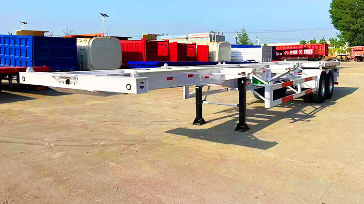 40 Foot Chassis for Container Transport | Shipping Container Chassis for Sale in Mexico