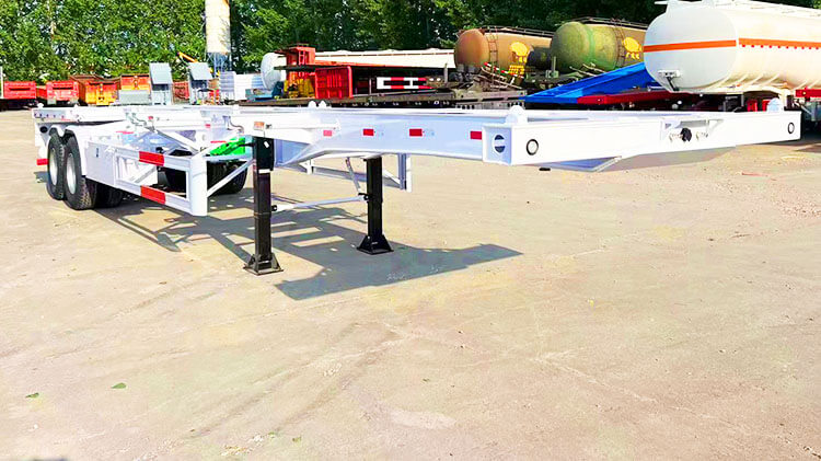 40 Foot Chassis for Container Transport | Shipping Container Chassis for Sale in Mexico
