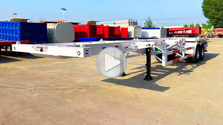 40 Foot Chassis for Container Transport | Shipping Container Chassis for Sale in Mexico