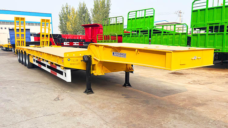 Semi Low Loader Trailer - 4 Axle Low Loader for Sale in Mexico