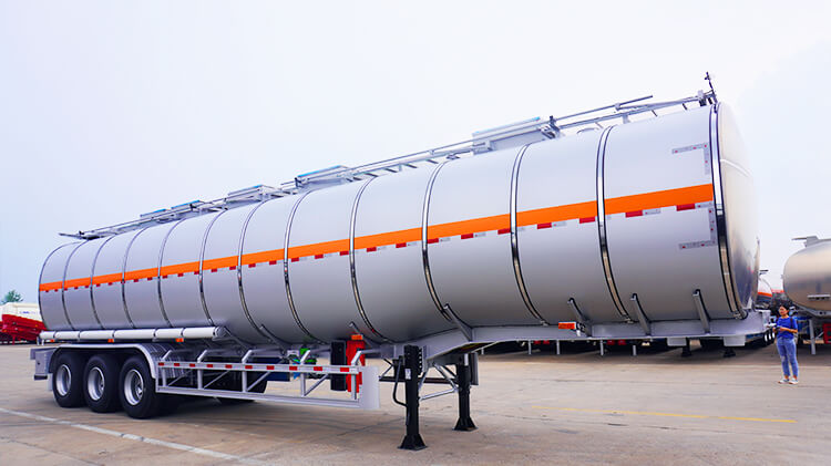 3 Axle Stainless Steel Tanker Trailer for Sale in Mexico