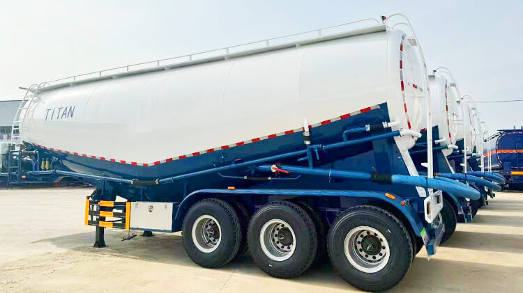 3 Axle Bulk Cement Truck Price | Cement Bulker Trailer for Sale in Mexico