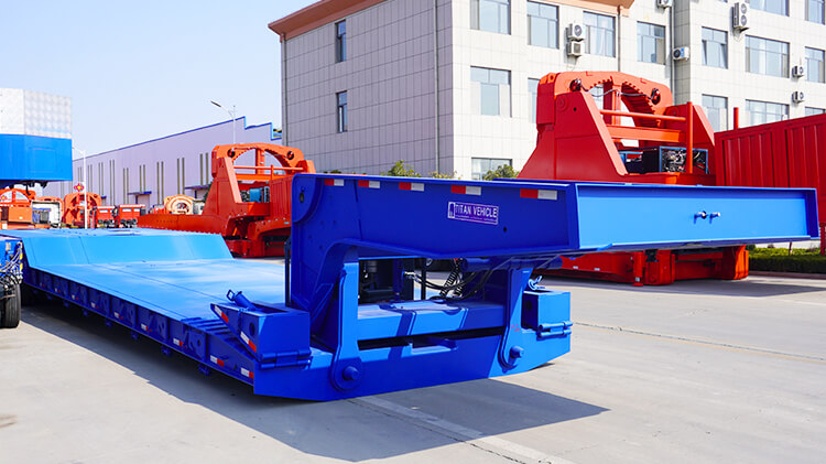 3 Line 6 Axle Lowboy Detachable Gooseneck Trailer for Sale in Mexico