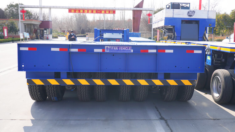 3 Line 6 Axle Lowboy Detachable Gooseneck Trailer for Sale in Mexico