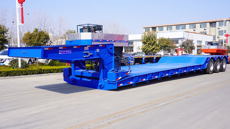 3 Line 6 Axle Lowboy Detachable Gooseneck Trailer for Sale in Mexico
