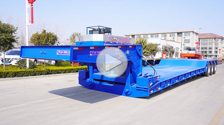 3 Line 6 Axle Lowboy Detachable Gooseneck Trailer for Sale in Mexico