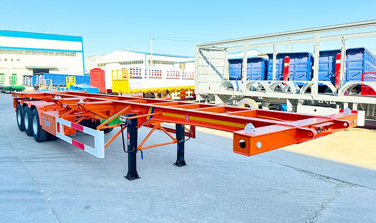 Chassis for Container Transport | Shipping Container Chassis Trailer for Sale in Mexico