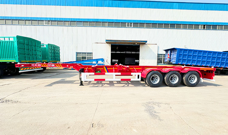 40 Feet Container Trailer | 40 Foot Shipping Container Trailer for Sale in Mexico