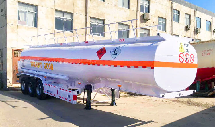 Oil Tank Semi Trailer | Oil Tanker Trailer for Sale in Manzanillo Mexico