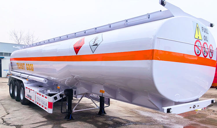 Oil Tank Semi Trailer | Oil Tanker Trailer for Sale in Manzanillo Mexico