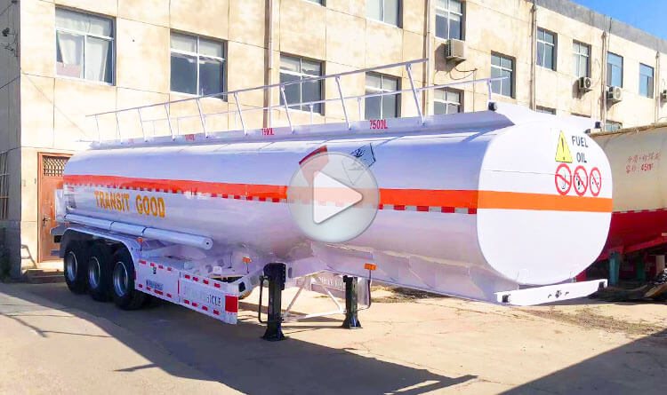Oil Tank Semi Trailer | Oil Tanker Trailer for Sale in Manzanillo Mexico