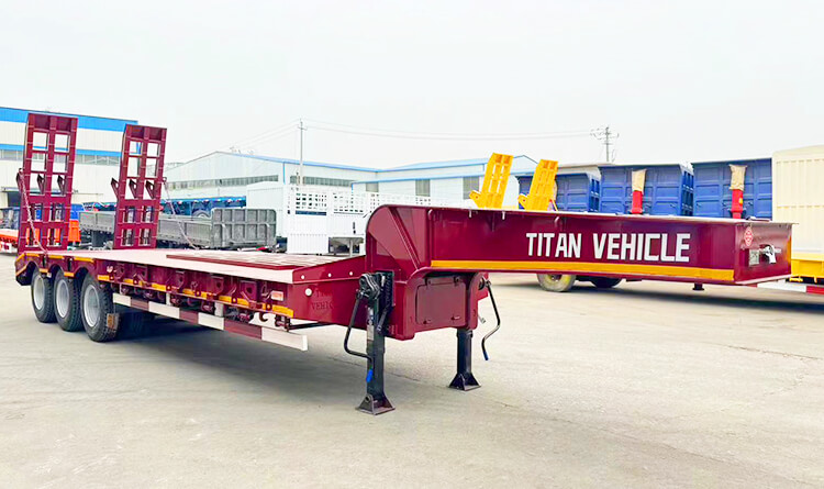 3 Axle Lowbed Truck Price in Mexico
