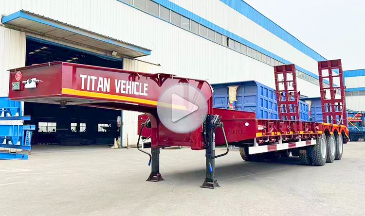 3 Axle Lowbed Truck Price in Mexico