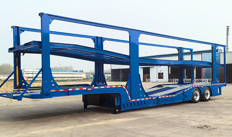 Double Deck Car Transport Trailer for Sale in Mexico
