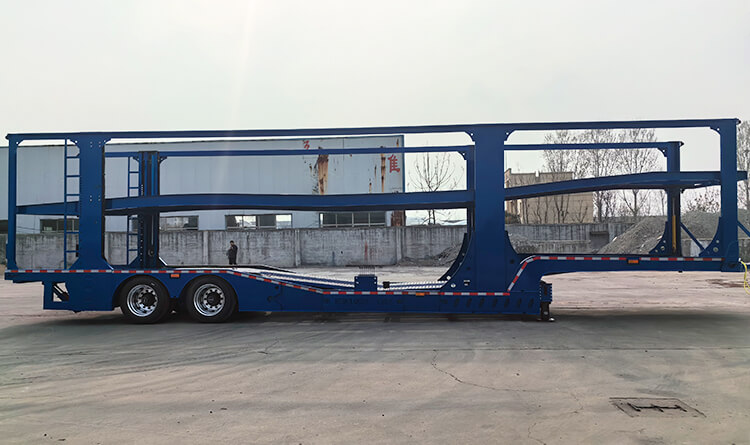 Double Deck Car Transport Trailer for Sale in Mexico