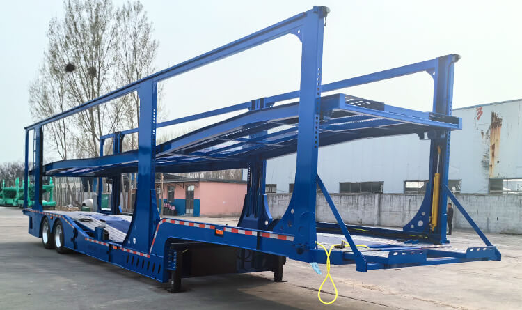 Double Deck Car Transport Trailer for Sale in Mexico